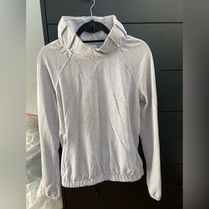 Lululemon Soft Periwinkle Mock Neck Sweater Size 6